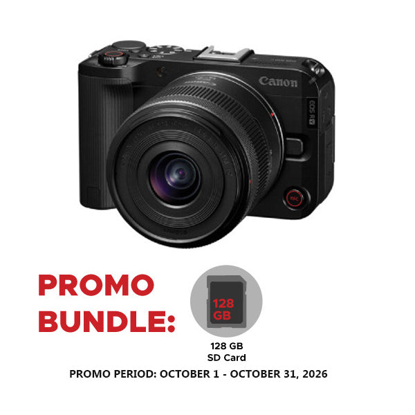Canon EOS R50 V Mirrorless Camera with RF-S 14-30mm F4-6.3 IS STM PZ Lens (Black)