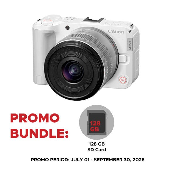 Canon EOS R50 V Mirrorless Camera with RF-S 14-30mm STM Lens (White)