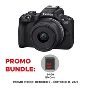 Canon EOS R50 Mirrorless Camera with 18-45mm Lens Black