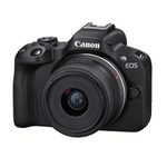 Canon EOS R50 Mirrorless Camera with 18-45mm Lens Black