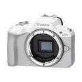 Canon EOS R50 Mirrorless Camera (White, Body Only)