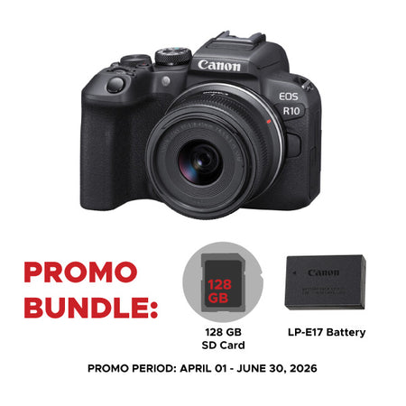 Canon EOS R10 Mirrorless Camera with RF-S 18-45mm Lens Kit