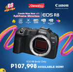 Canon EOS R8 Mirrorless Camera Body Only