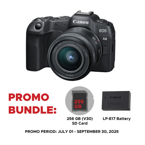Canon EOS R8 Mirrorless Camera with RF 24-50mm