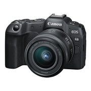 Canon EOS R8 Mirrorless Camera with RF 24-50mm Lens Kit + 256GB V30 SD Card