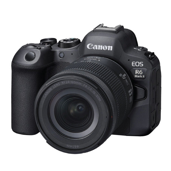 Canon EOS R6 Mark II Mirrorless Camera with RF 24-105mm IS STM Lens Kit + 512GB V60 SD Card