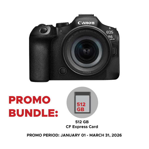 Canon EOS R6 Mark III Mirrorless Camera RF24-105mm F4-7.1 IS STM Lens