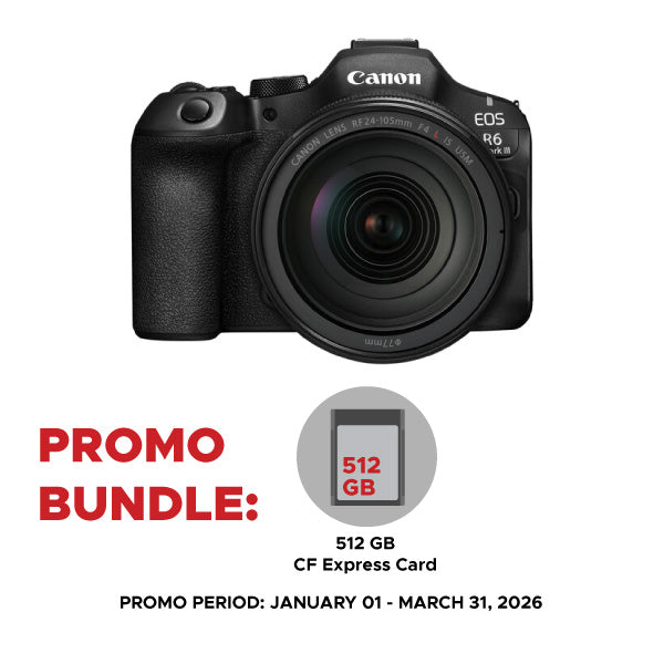 Canon EOS R6 Mark III Mirrorless Camera with RF24-105mm F4L IS USM Lens