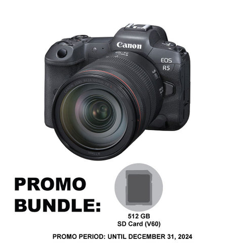 Canon EOS R5 Mirrorless Camera 24-105mm Kit