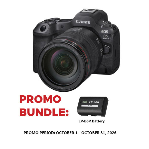Canon EOS R5 Mark II Mirrorless Camera with RF 24-105mm F4 L IS USM Lens