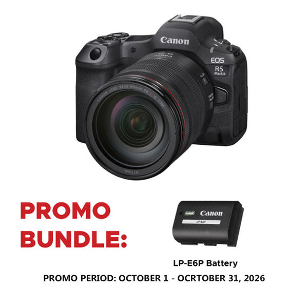 Canon EOS R5 Mark II Mirrorless Camera with RF 24-105mm F4 L IS USM Lens