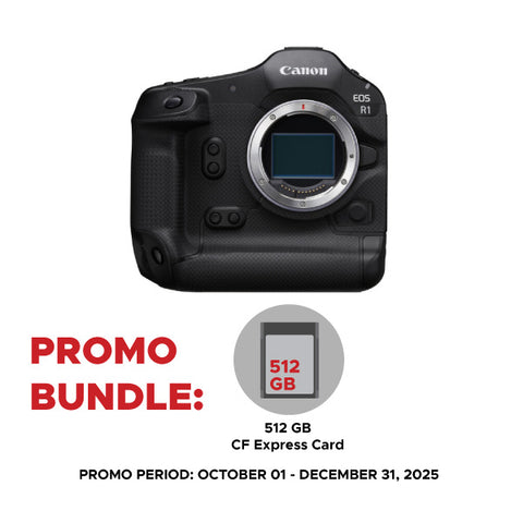 Canon EOS R1 Mirrorless Camera with 512GB CFexpress Type B Card