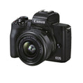 Canon EOS M50 Mark II Mirrorless Camera with 15-45mm Lens (Black)