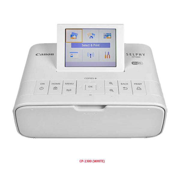 Canon SELPHY CP1300 Compact Photo Printer (White)