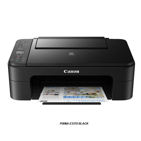 PIXMA E3370 Black for Low-Cost Wireless Printing