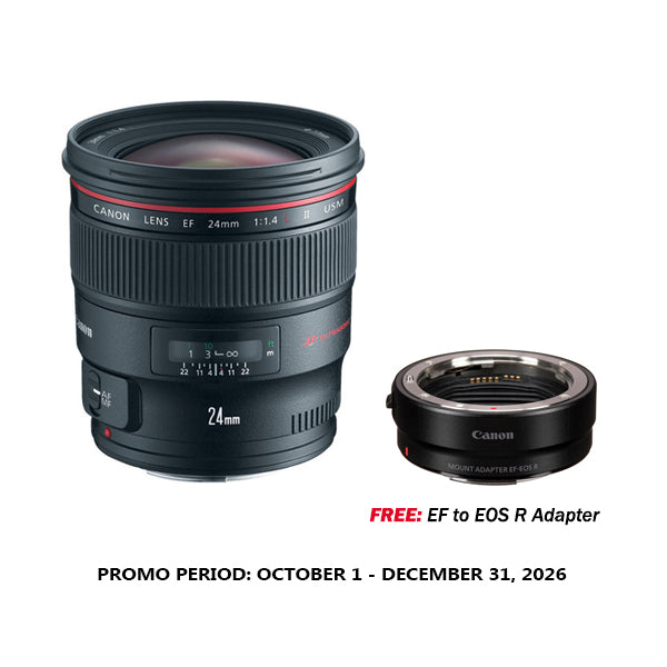 Canon EF 24mm F1.4L II USM Lens