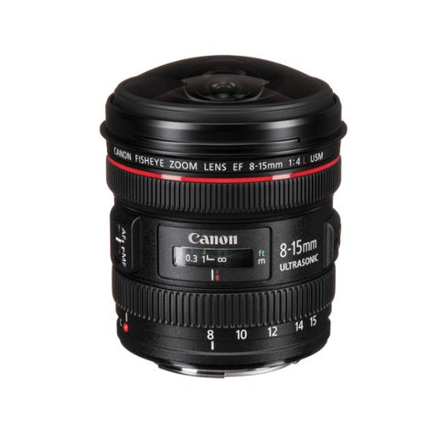 Canon EF 8-15mm F4L Fisheye USM Lens