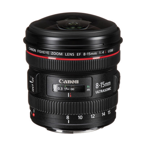 Canon EF 8-15mm F4L Fisheye USM Lens