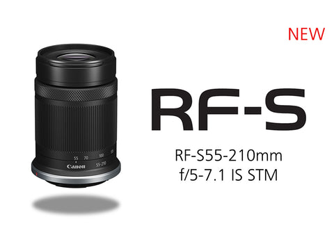 Canon RF-S 55-210mm F5-7.1 IS STM Lens