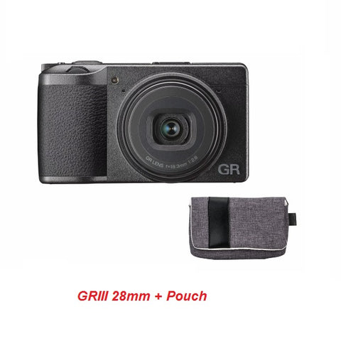 GRIII 28mm + Grey Pouch