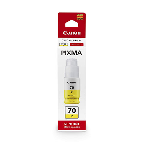 Canon GI-70 Ink Bottles Yellow 170ml