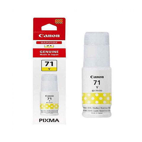 Canon GI-71 Ink Bottles Yellow 135ml