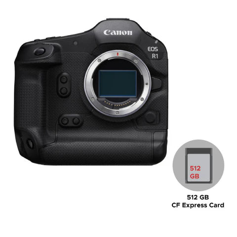 EOS R1 with CFExpress=B 512GB