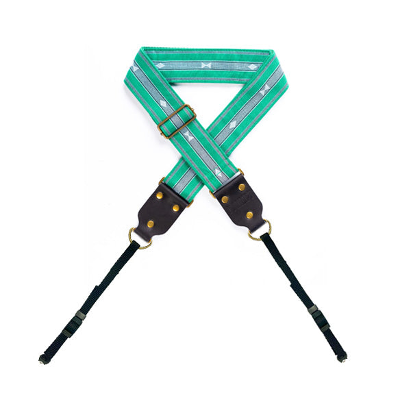 Panlipi Loom Weave Green SagCam04 Camera Strap