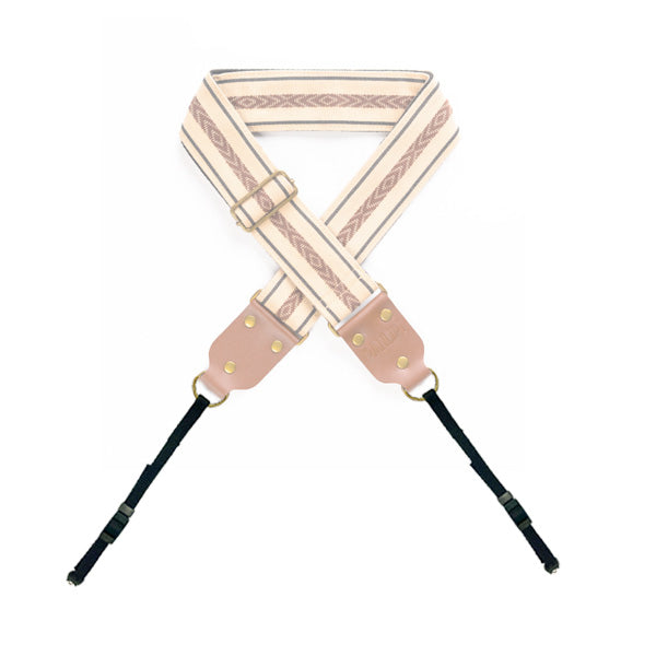 Panlipi Strap Loom Weave Cuabao Cream BaguCam05 Camera Strap