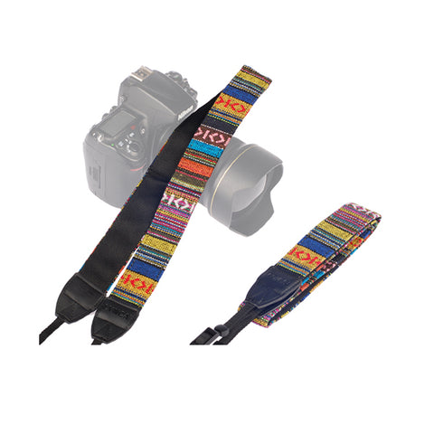 Lynca Weave Camera Strap Multicolor