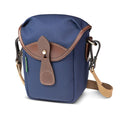 Billingham 72 Camera Bag (Navy / Chocolate Leather)