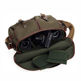 Hadley Small PRO Sage Fibrenyte / Chocolate Camera Bag