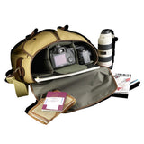 Hadley ONE Khaki Fibrenyte / Brown Camera Bag