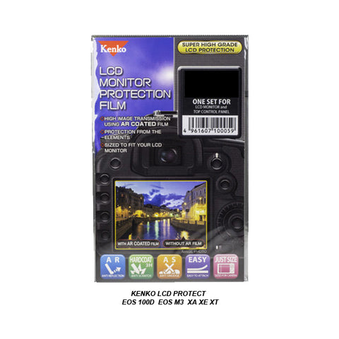 Kenko LCD Monitor Protection for Canon EOS M3 XA XE XT