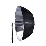 Phottix Premio Reflective Umbrella 120cm 47 Inches  Black and Silver