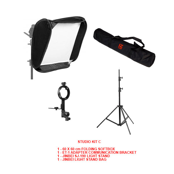 Strobist Studio Lighting Kit (Version C)