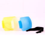 JJC In Built/ Pop-Up Flash Diffuser - 3 Colour set Blue, White & Yellow