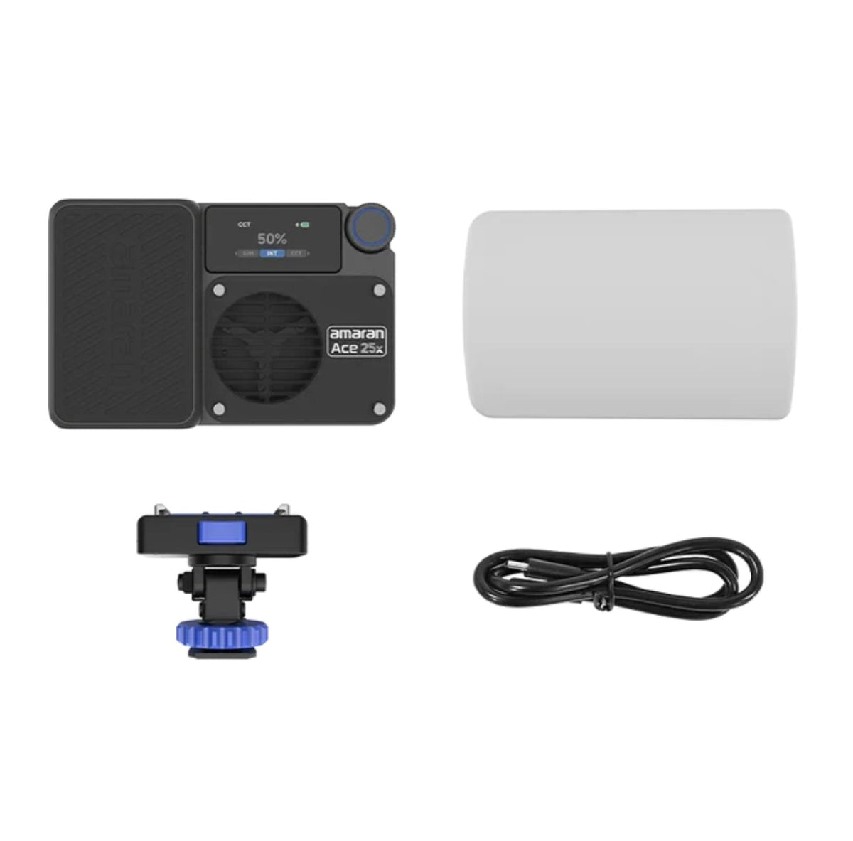 Amaran Ace 25X Bi-Color LED Light Kit – Charcoal