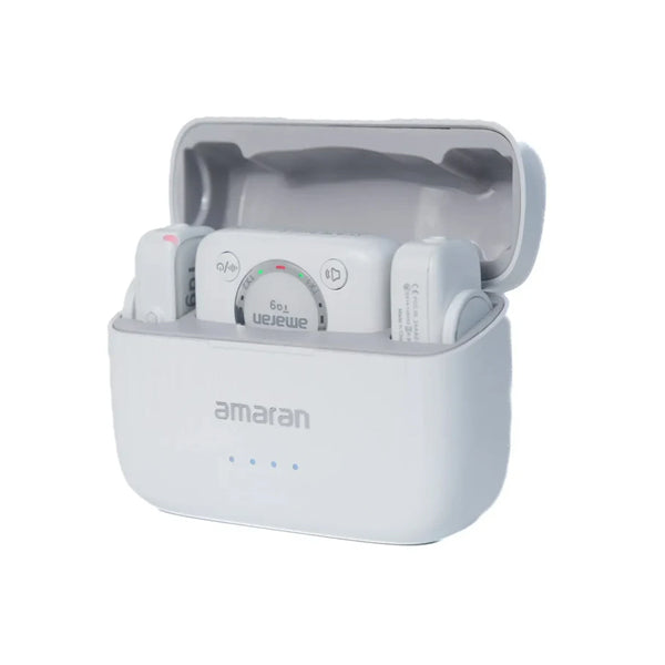 Amaran Tag Dual Wireless Microphone (USB-C, Cream White)