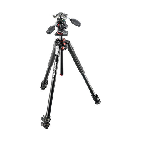 MK190XPRO3-3W 3-Section Leg with 3-Way Ball Head