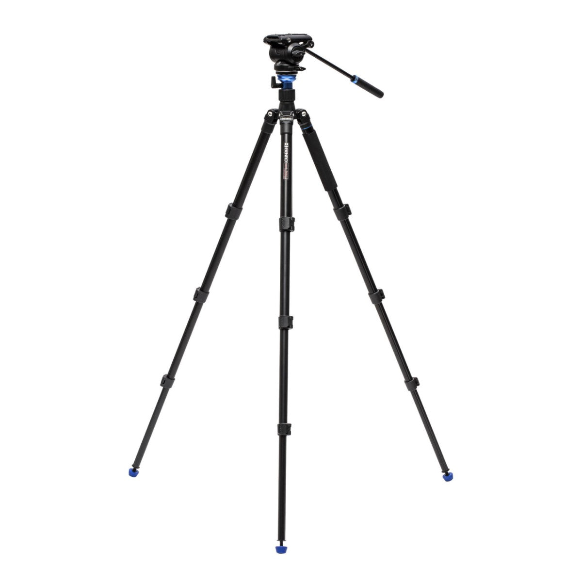 Benro A2883F Reverse-Folding Aluminum Travel Tripod with S4Pro Fluid Video Head