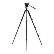 Benro A2883F Reverse-Folding Aluminum Travel Tripod with S4Pro Fluid Video Head