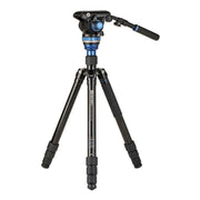 Benro A3883 Reverse-Folding Aluminum Travel Tripod with S6Pro Fluid Video Head
