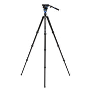 Benro A3883 Reverse-Folding Aluminum Travel Tripod with S6Pro Fluid Video Head