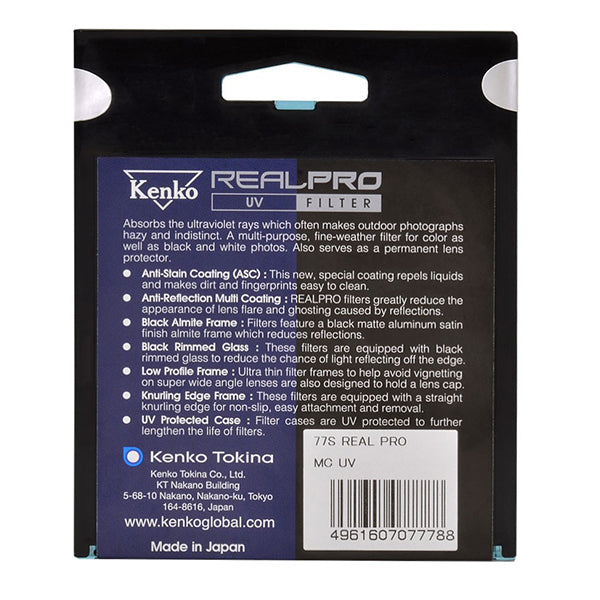 Kenko RealPro MC UV Filter (40.5mm)