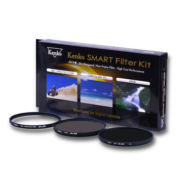 Kenko Smart 3-pc MC Filter Kit 49mm