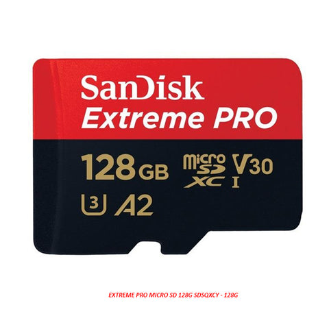 SanDisk 128GB Extreme Pro Micro SD Memory Card