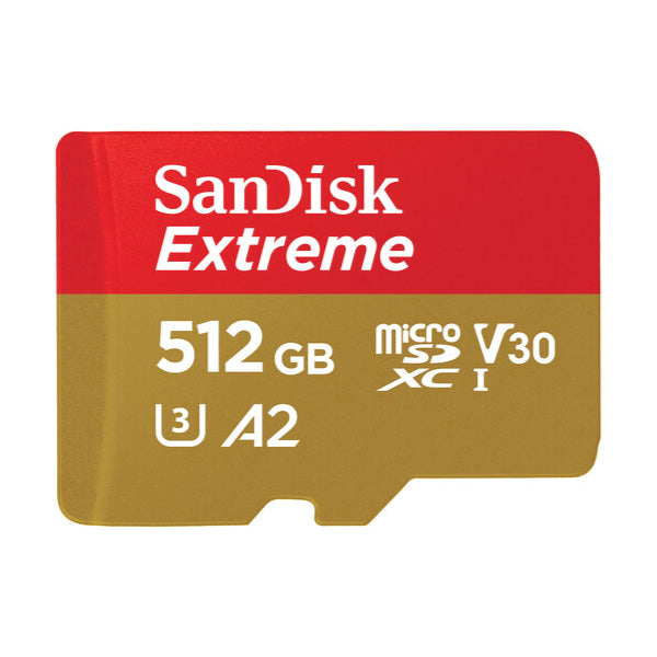 SanDisk Extreme UHS-I microSDXC 512GB Memory Card