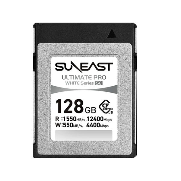 SUNEAST CFexpress Type B 128GB WHITE Series (Up to 1800MB/s)