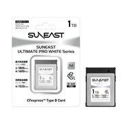 SUNEAST CFexpress Type B 1TB WHITE Series (Up to 1800MB/s)